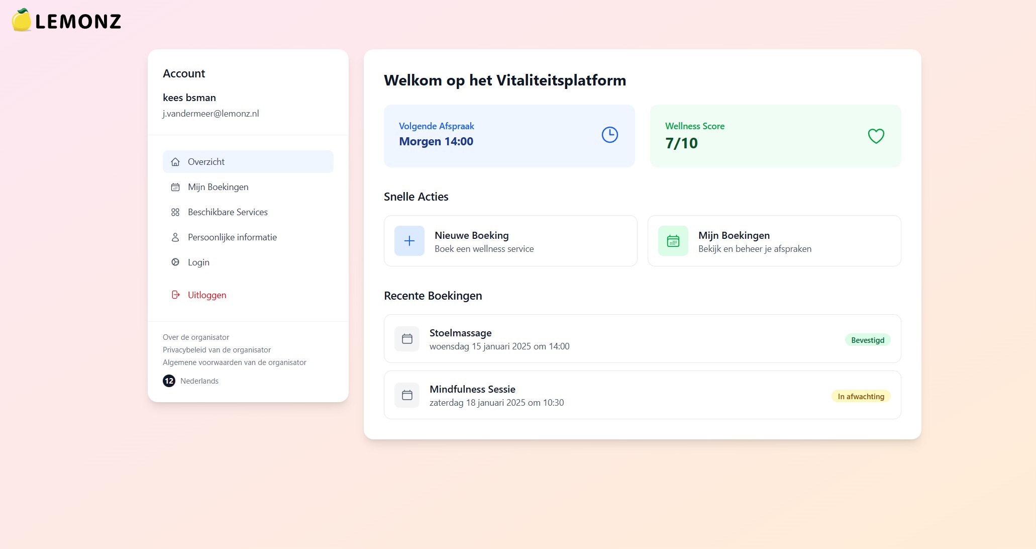 Het Vitaliteitsplatform